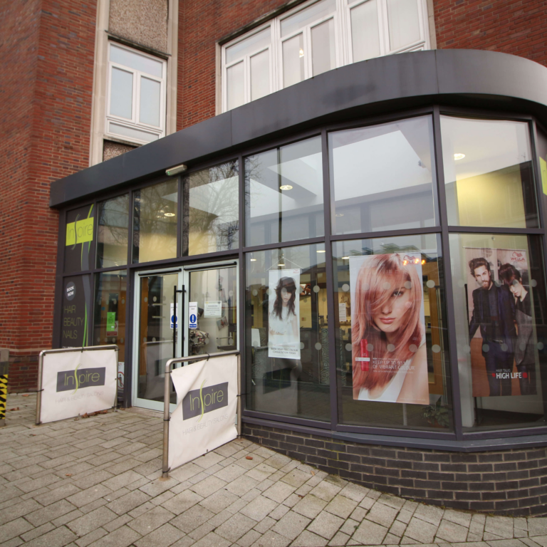 Inspire hair salon exterior