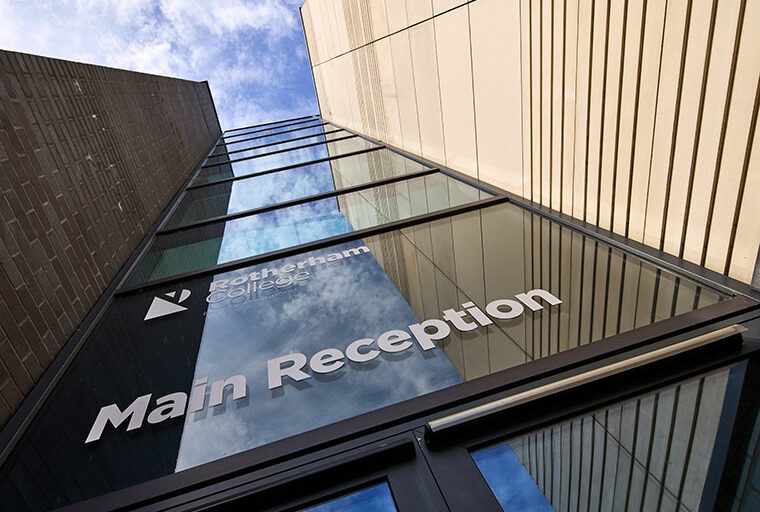 Rotherham College main reception