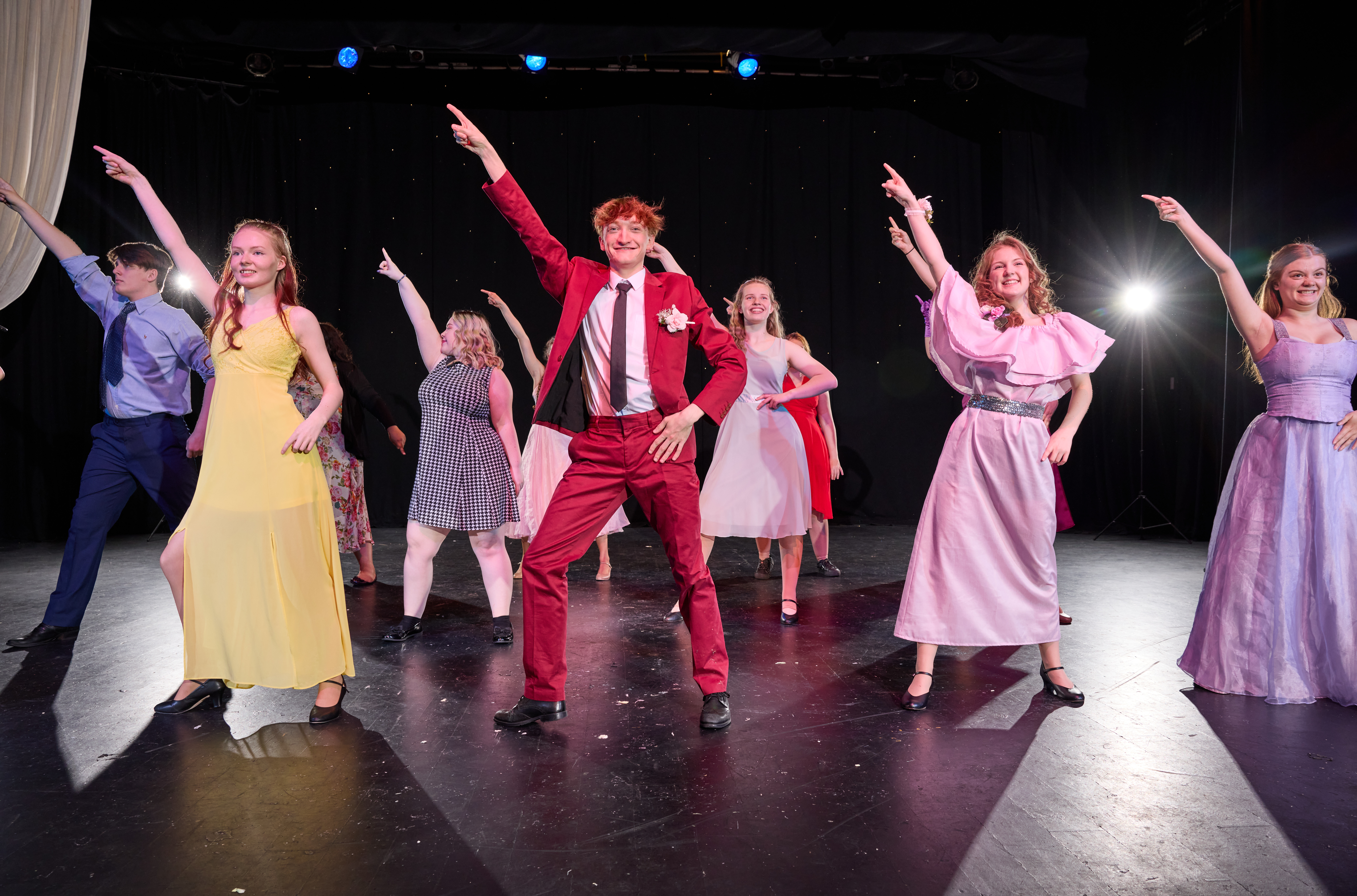 A performance from the students