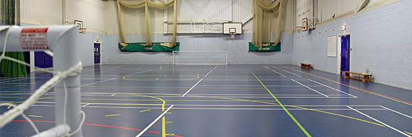 Indoor sports hall