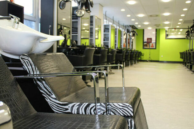 Inside the Rotherham College Salon