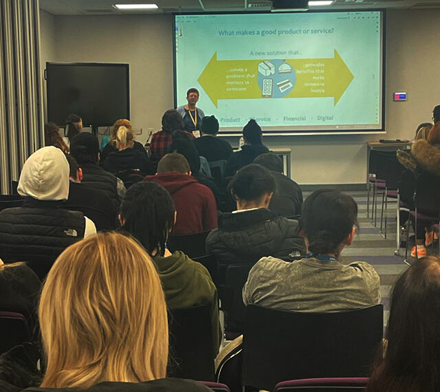 Rotherham College Students get Business Start up Advice