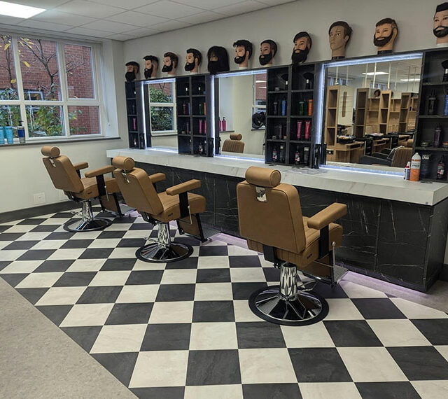 In the new North Notts College salon