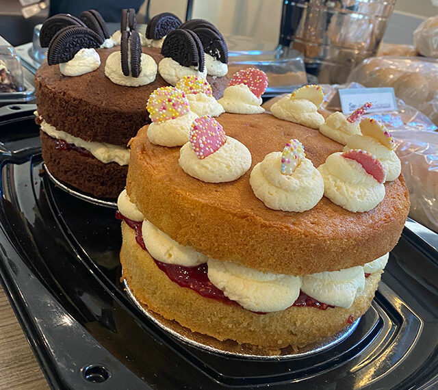 Cakes at the Macmillan Coffee Morning at The Wharncliffe