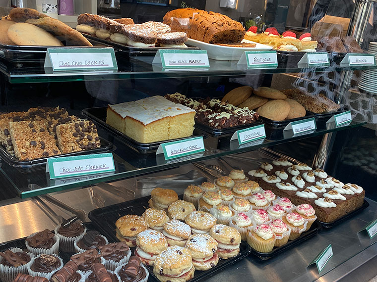 Cakes at the Macmillan Coffee Morning at The Wharncliffe